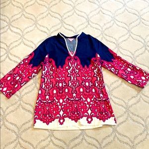 EUC Beautiful Lilly Pulitzer cotton tunic